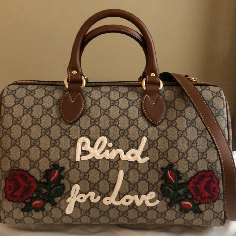 Gucci Brown and Cream Women's Bag